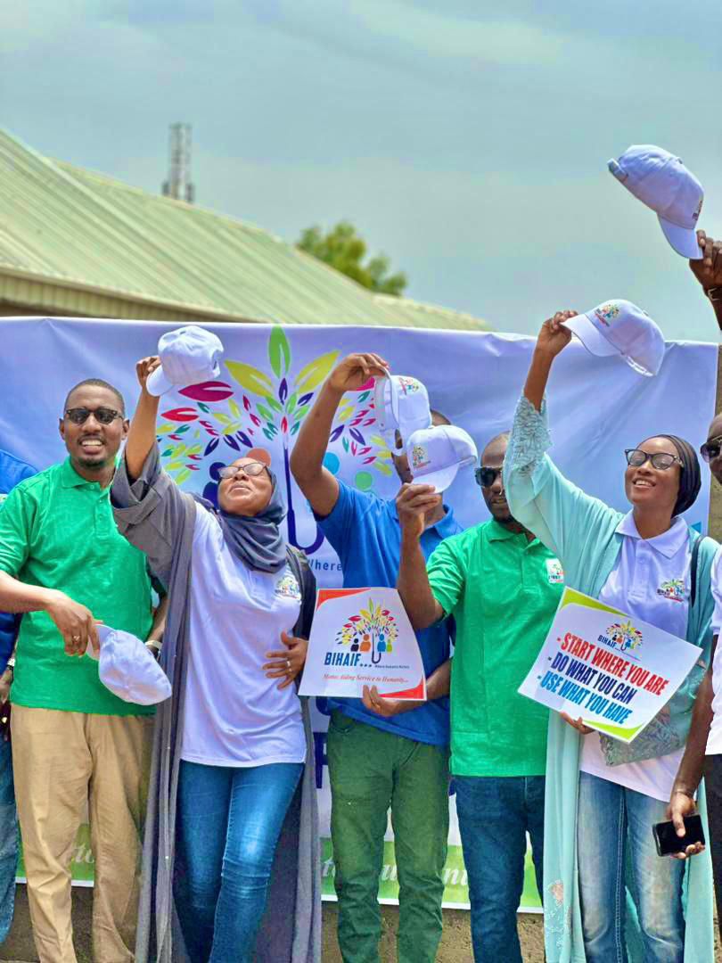 Rejoicing after the presentation