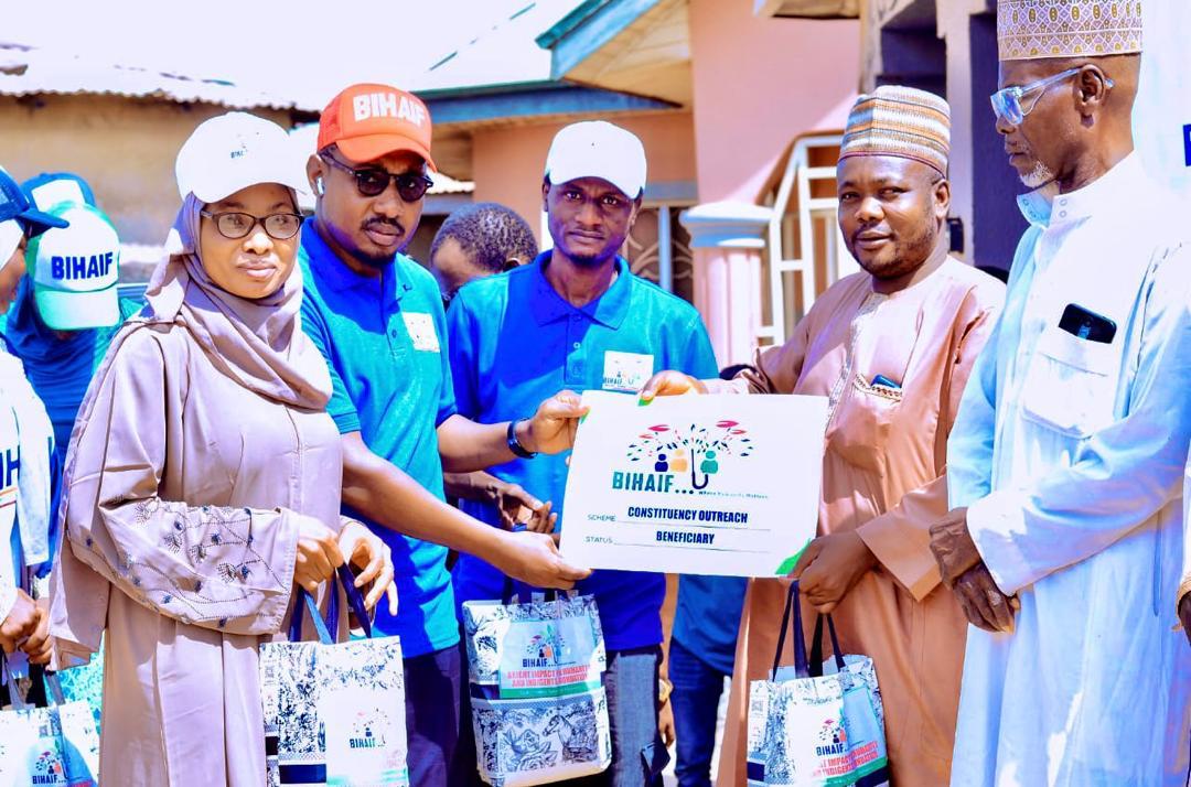Bright Impact for Humanity and Indigents Foundation (BIHAIF) Donates Ramadan Food Packs to over 100 vulnerable persons in Angwan Rimi,keffi,Nasarawa State.